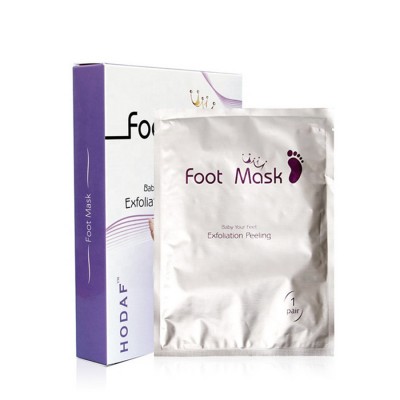 Wholesale Exfoliating Peel Foot Socks Mask Baby Soft Feet Removes Dead Skin Callus